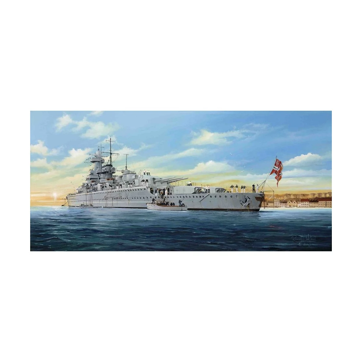 Pocket Battleship (Admiral Graf Spee), 1/350 - Trumpeter 05316 Pocket Battleship (Admiral Graf Spee), 1/350 - Trumpeter 05316