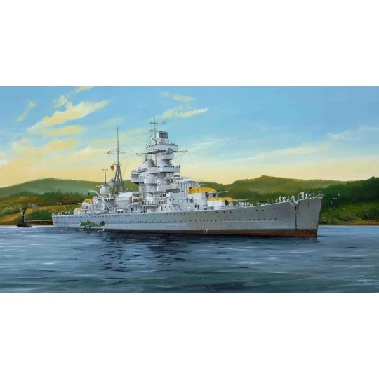 German Cruiser Admiral Hipper 1941, 1/350 - Trumpeter 05317
