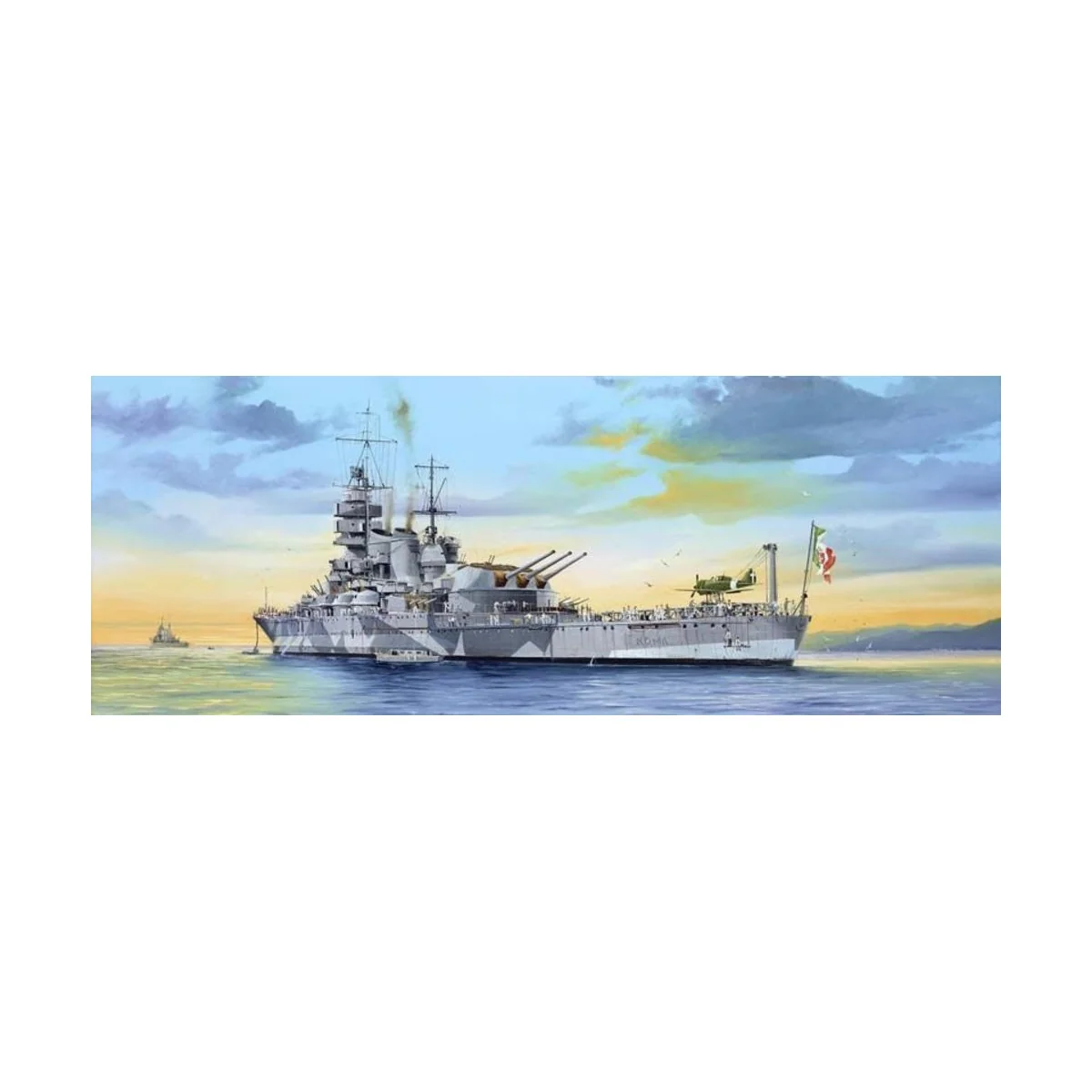 Italian Navy Battleship RN Roma, 1/350 - Trumpeter 05318 Italian Navy Battleship RN Roma, 1/350 - Trumpeter 05318