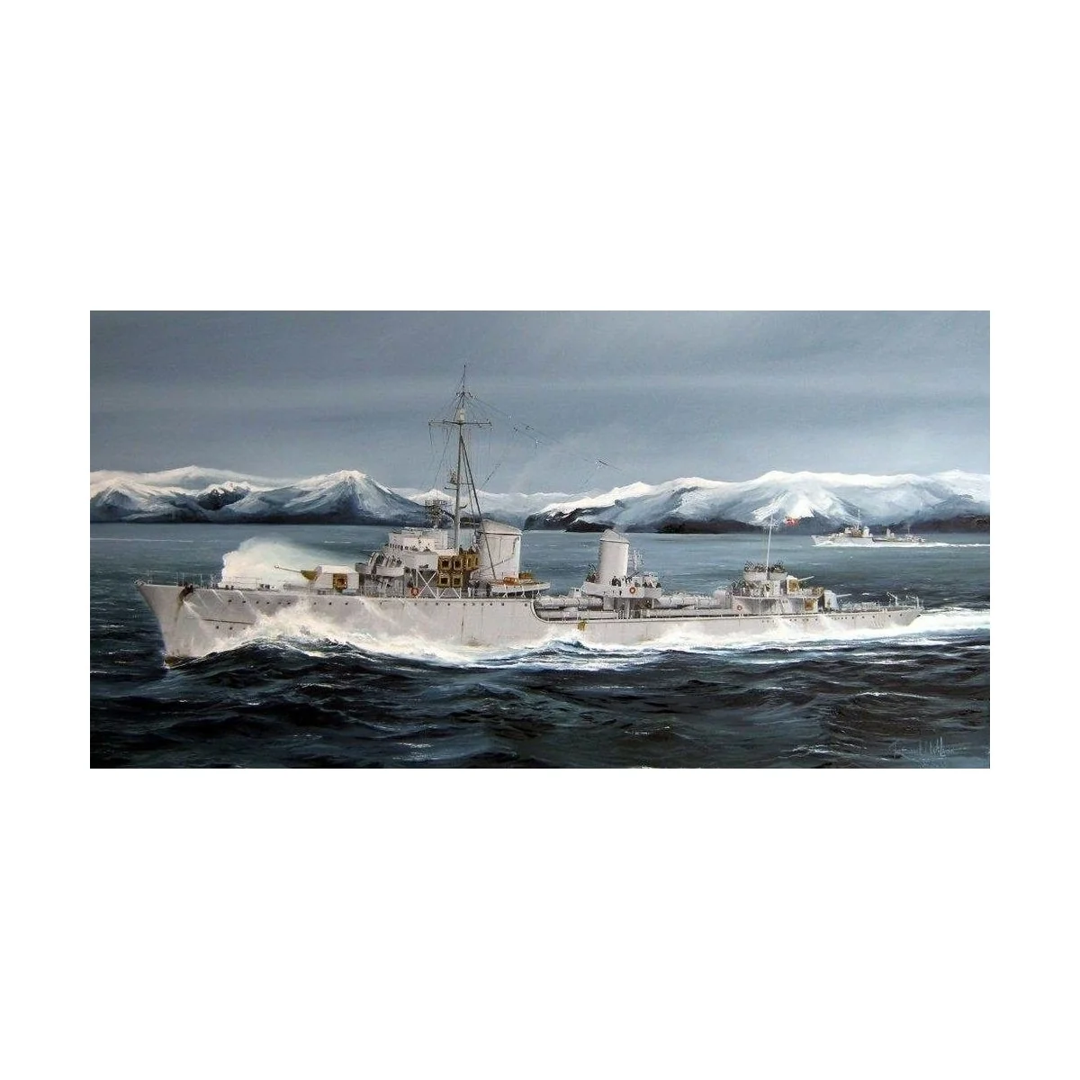 German Zerstorer Z-25, 1944, 1/350 - Trumpeter 05321