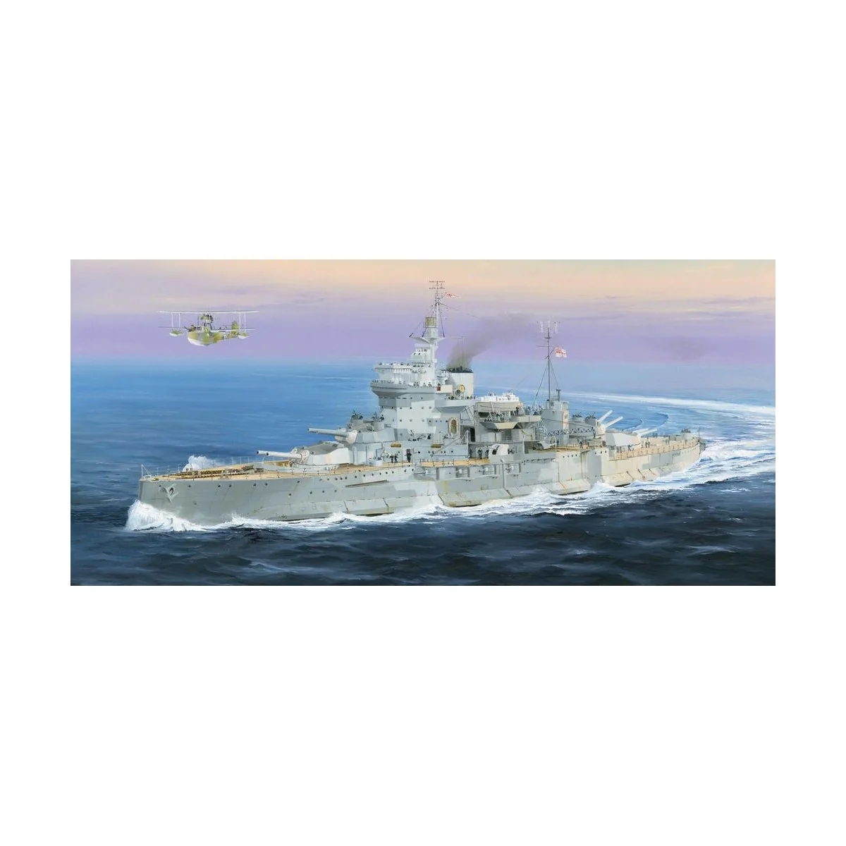 Battleship HMS Warspite, 1/350 - Trumpeter 05325 Battleship HMS Warspite, 1/350 - Trumpeter 05325