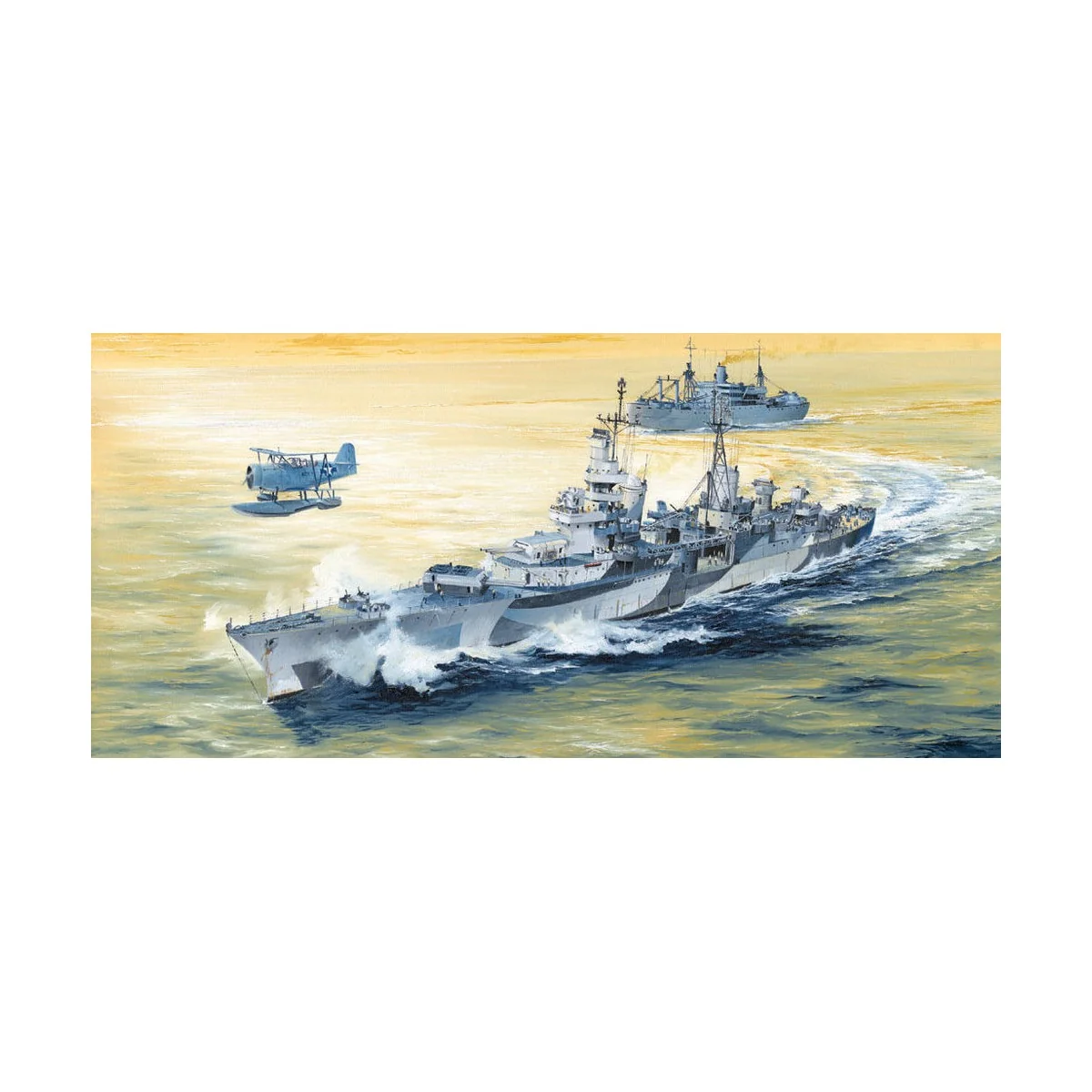 USS Indianapolis CA-35 1944, 1/350 - Trumpeter 05327 USS Indianapolis CA-35 1944, 1/350 - Trumpeter 05327