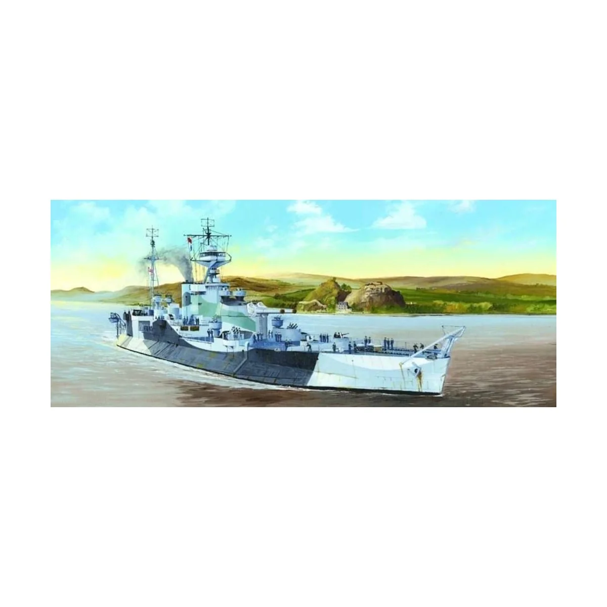 HMS Abercrombie Monitor, 1/350 - Trumpeter 05336