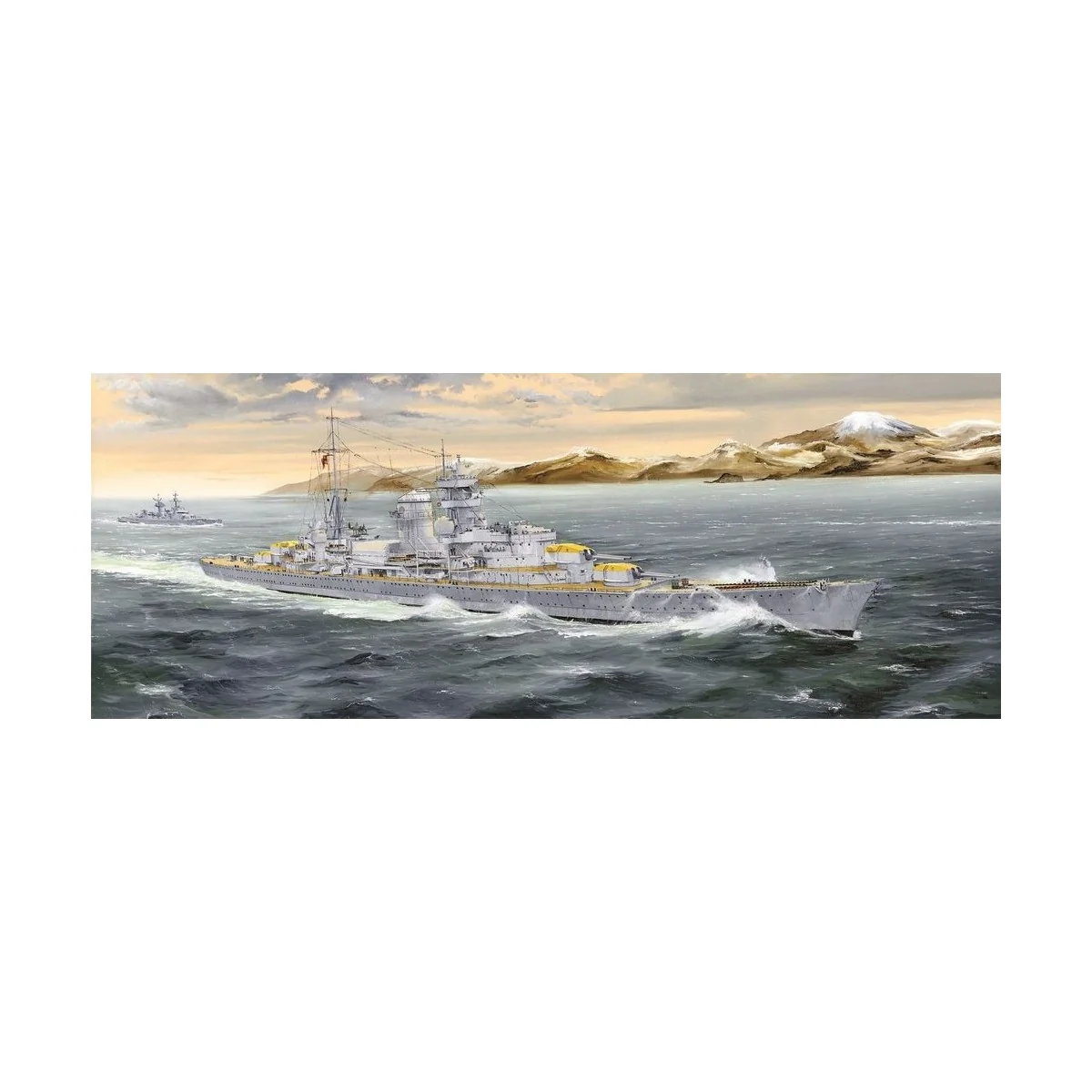 German Heavy Cruiser Blucher - Trumpeter 05346