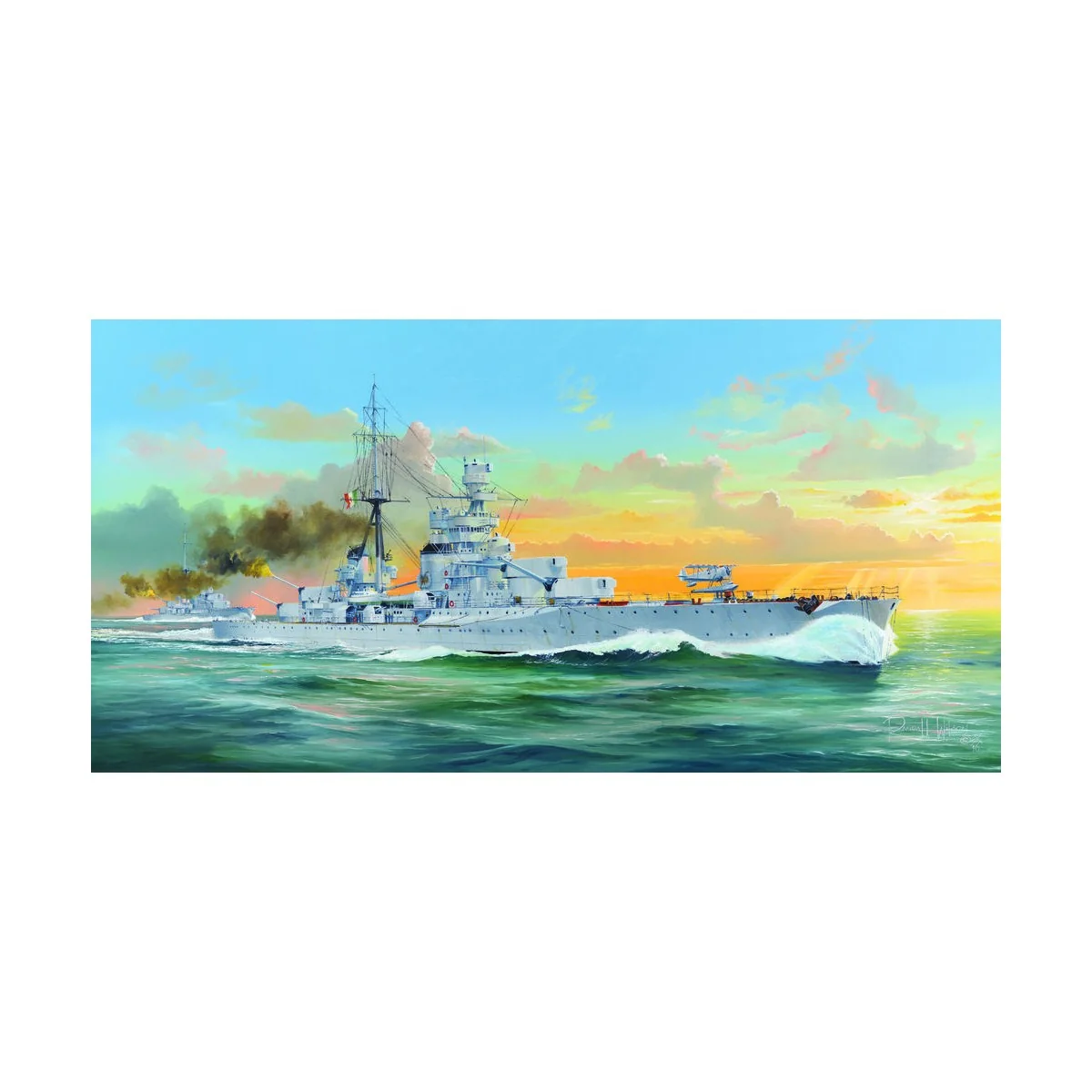 Italian Heavy Cruiser Zara - Trumpeter 05347