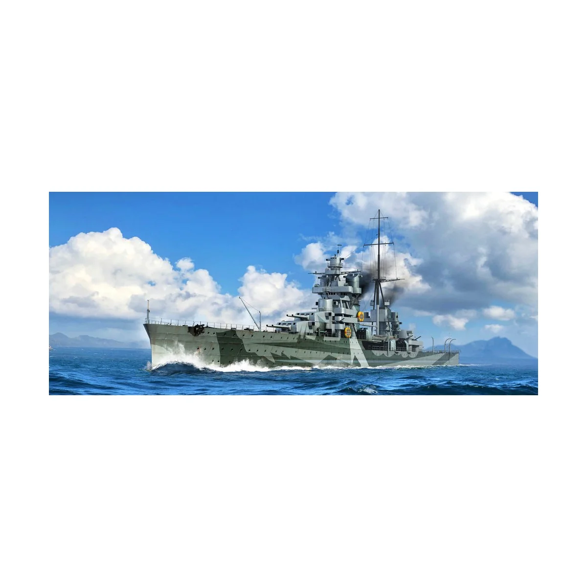 Italian Heavy Cruiser Gorizia - Trumpeter 05349