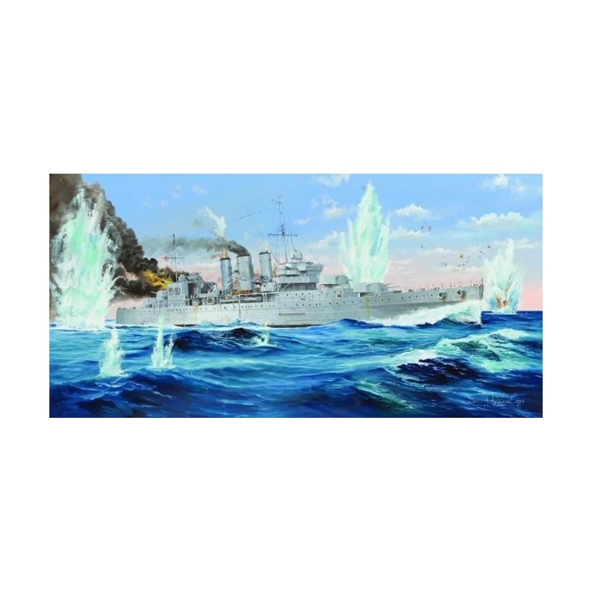 HMS Cornwall - Trumpeter 05353