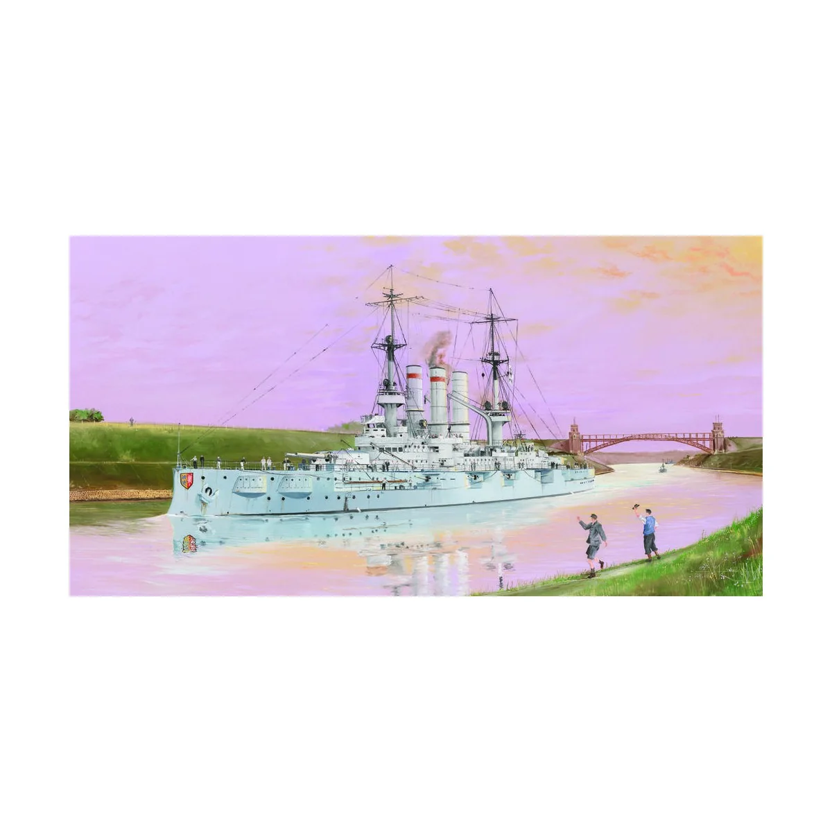 Schleswig-Holstein Battelship 1908, 1/350 - Trumpeter 05355