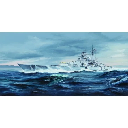 German Bismarck Battleship, 1/350 - Trumpeter 05358