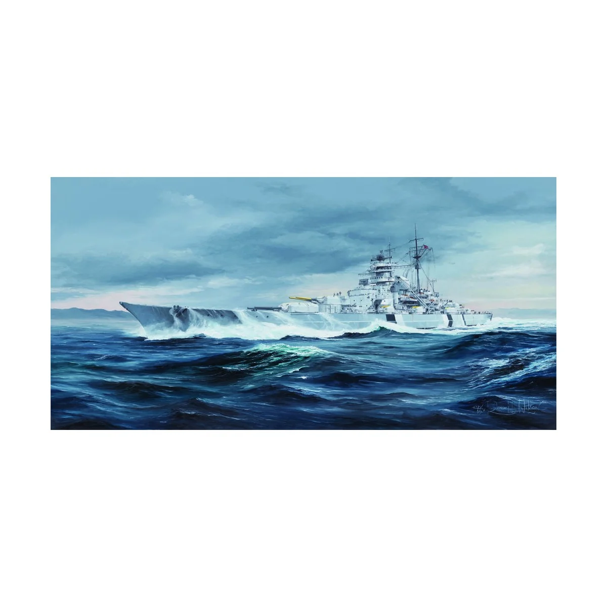 German Bismarck Battleship - Trumpeter 05358
