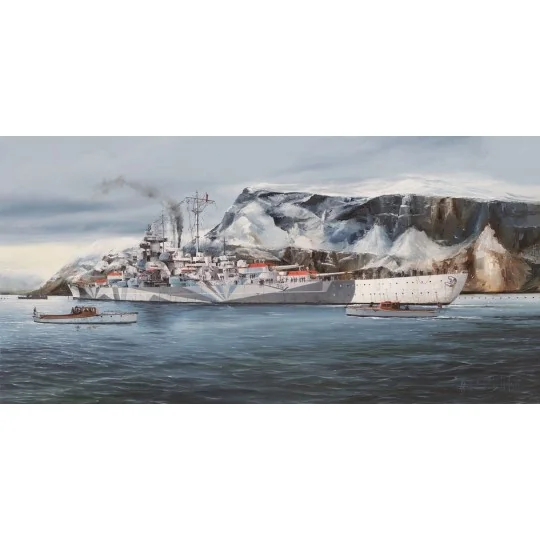 German Tirpitz Battleship, 1/350 - Trumpeter 05359