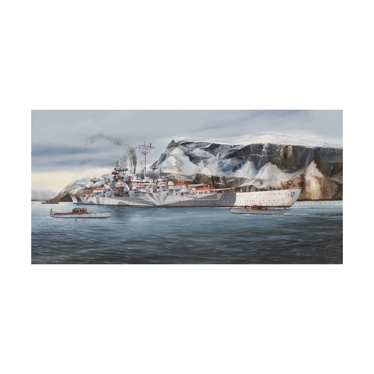 German Tirpitz Battleship, 1/350 - Trumpeter 05359