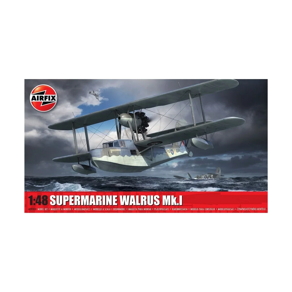 Supermarine Walrus Mk.I, 1/48 - Airfix A09183 Supermarine Walrus Mk.I, 1/48 - Airfix A09183