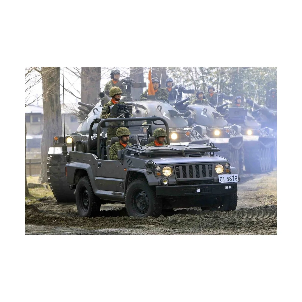 JGSDF type 73 Light Truck (Recon) - Trumpeter 05519
