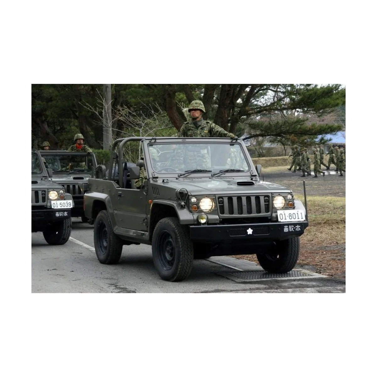 Japanese type 73 Jeep - New type, 1/35 - Trumpeter 05520