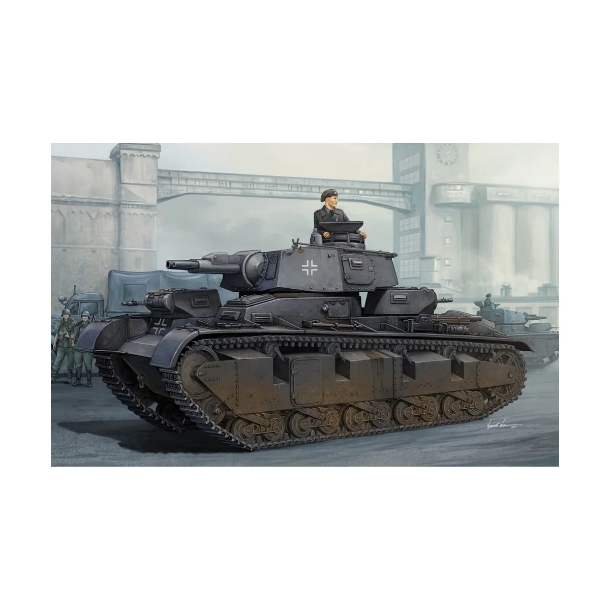 German Neubaufahrzeug Type III (Rheinm.) - Trumpeter 05529