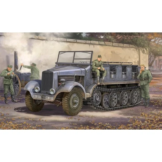 German Sd.Kfz.6 Halbk.zugm. Pionierausf., 1/35 - Trumpeter 05530