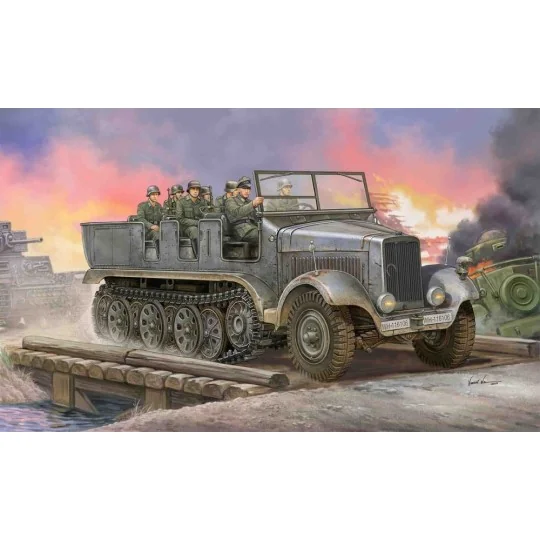 German Sd.Kfz.6 Halbkettenzugm. Artill. - Trumpeter 05531