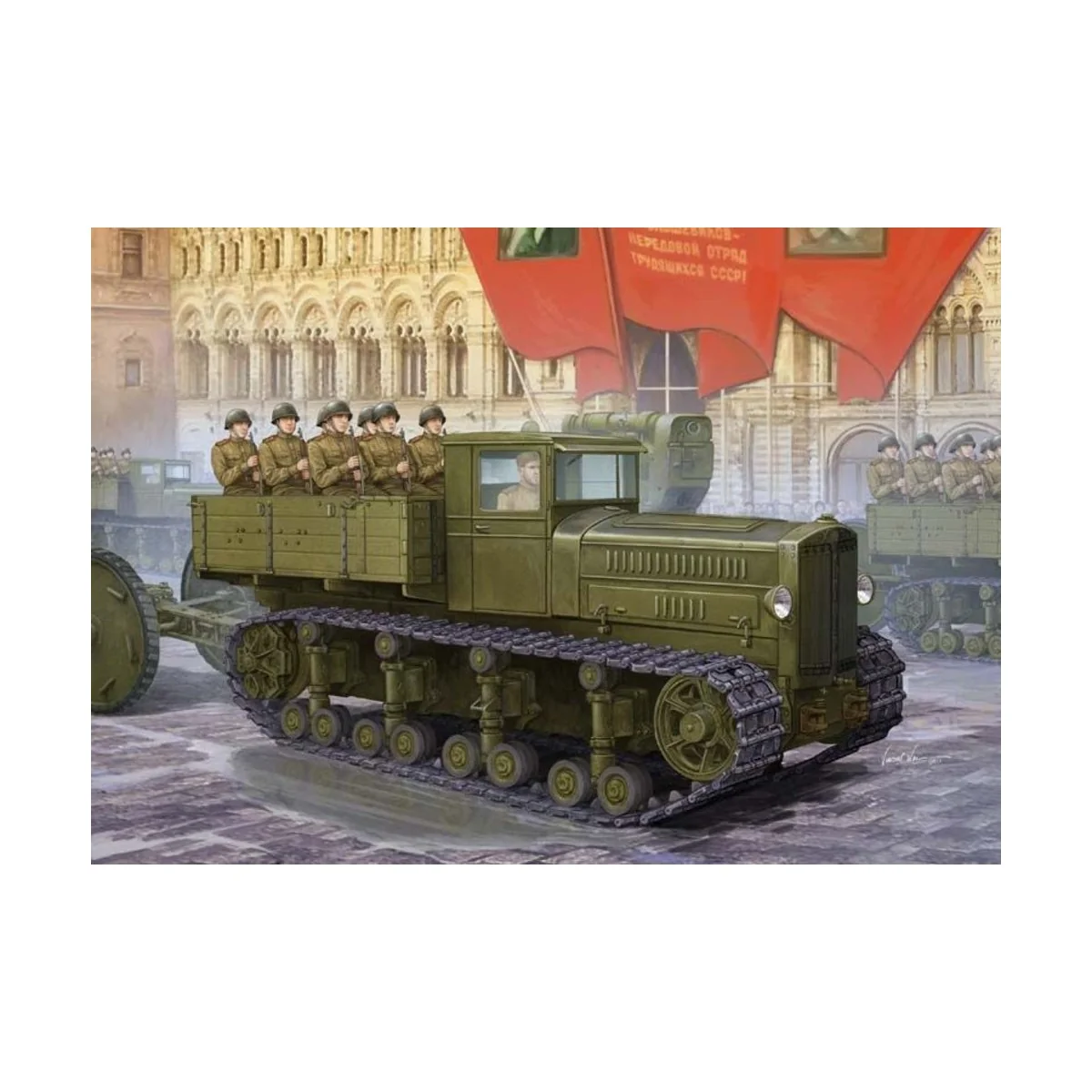 Soviet Komintern Artillery Tractor - Trumpeter 05540