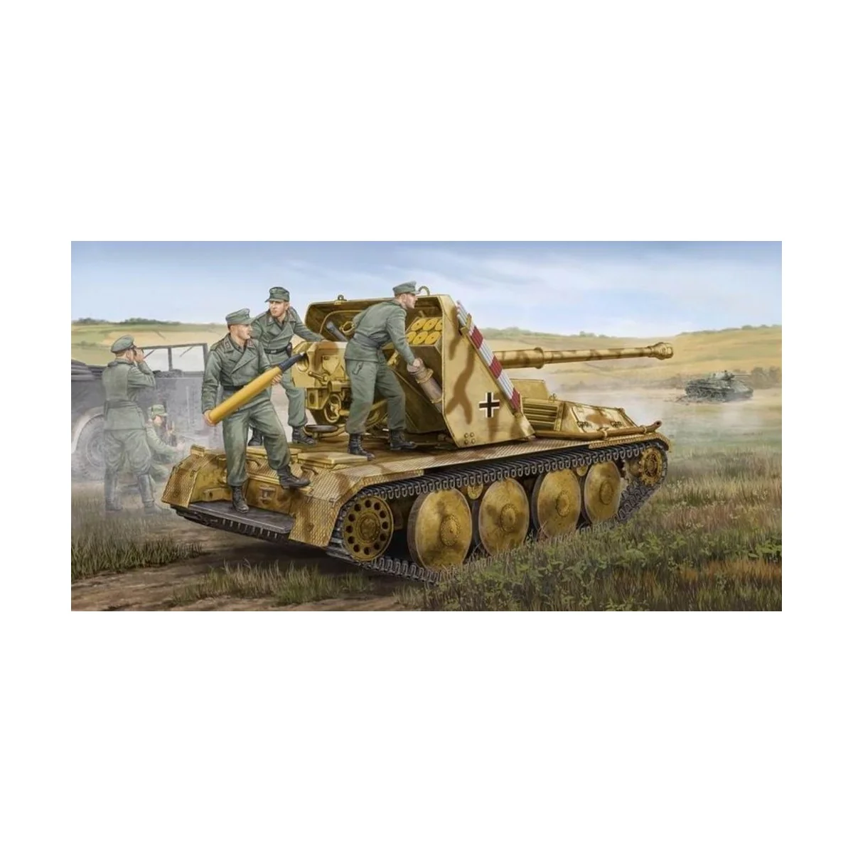 German 8.8cm PAK-43 Waffenträger SPG, 1/35 - Trumpeter 05550