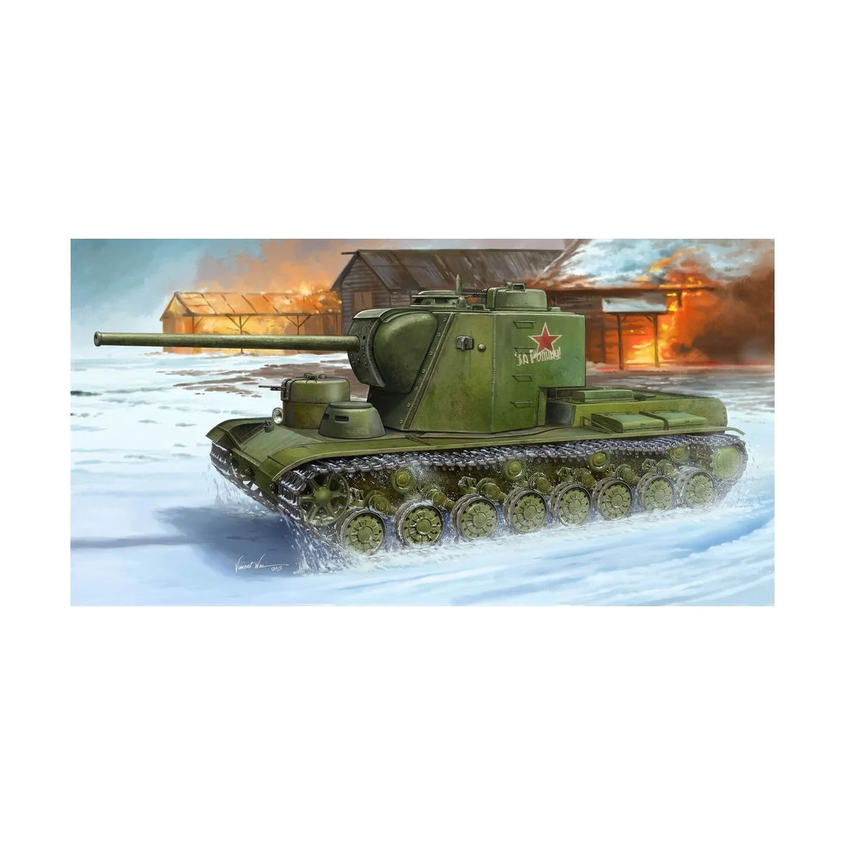 KV-5 Super Heavy Tank, 1/35 - Trumpeter 05552 KV-5 Super Heavy Tank, 1/35 - Trumpeter 05552