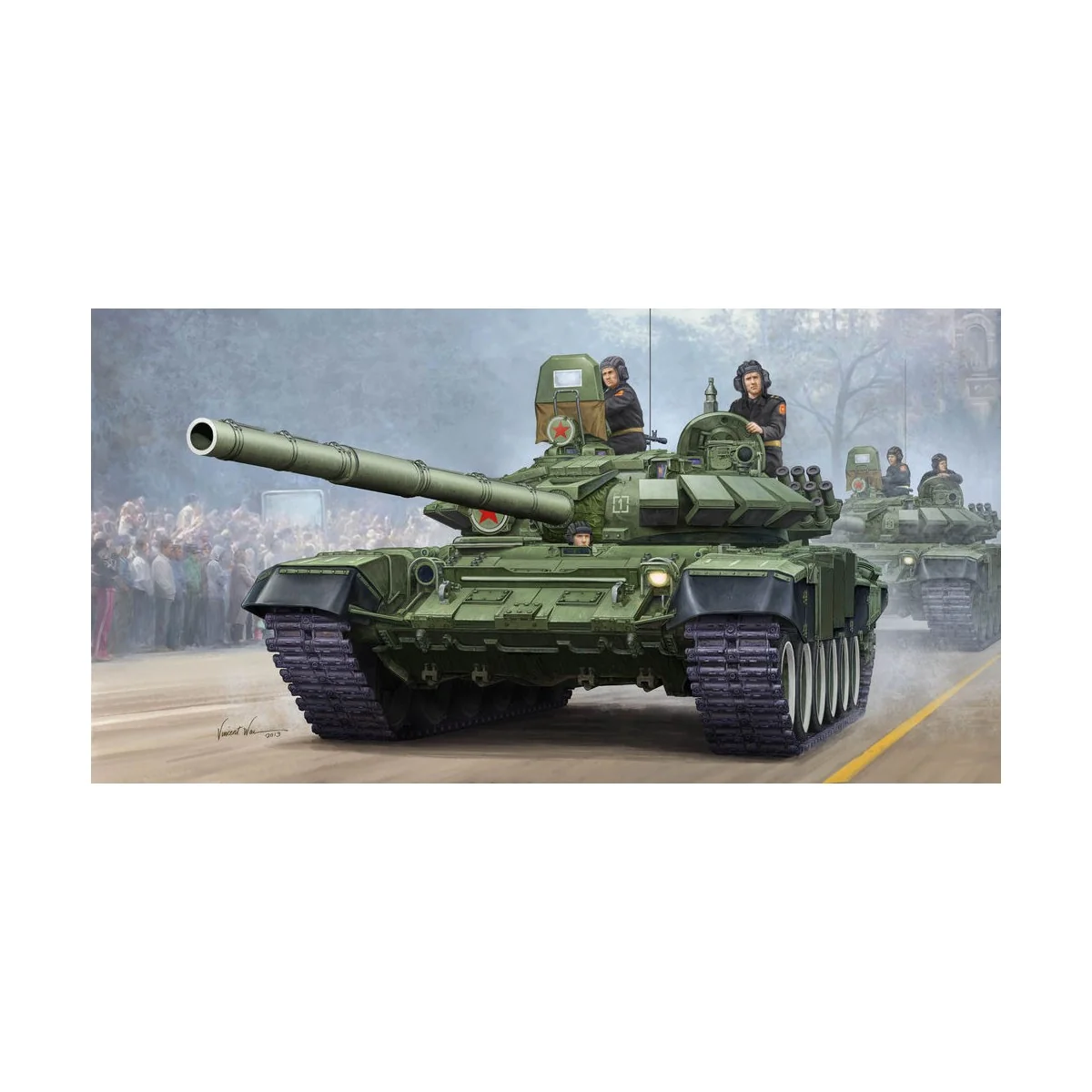 Trumpeter - Russian T-72B Mod1989 MBT-Cast Turret - 05564