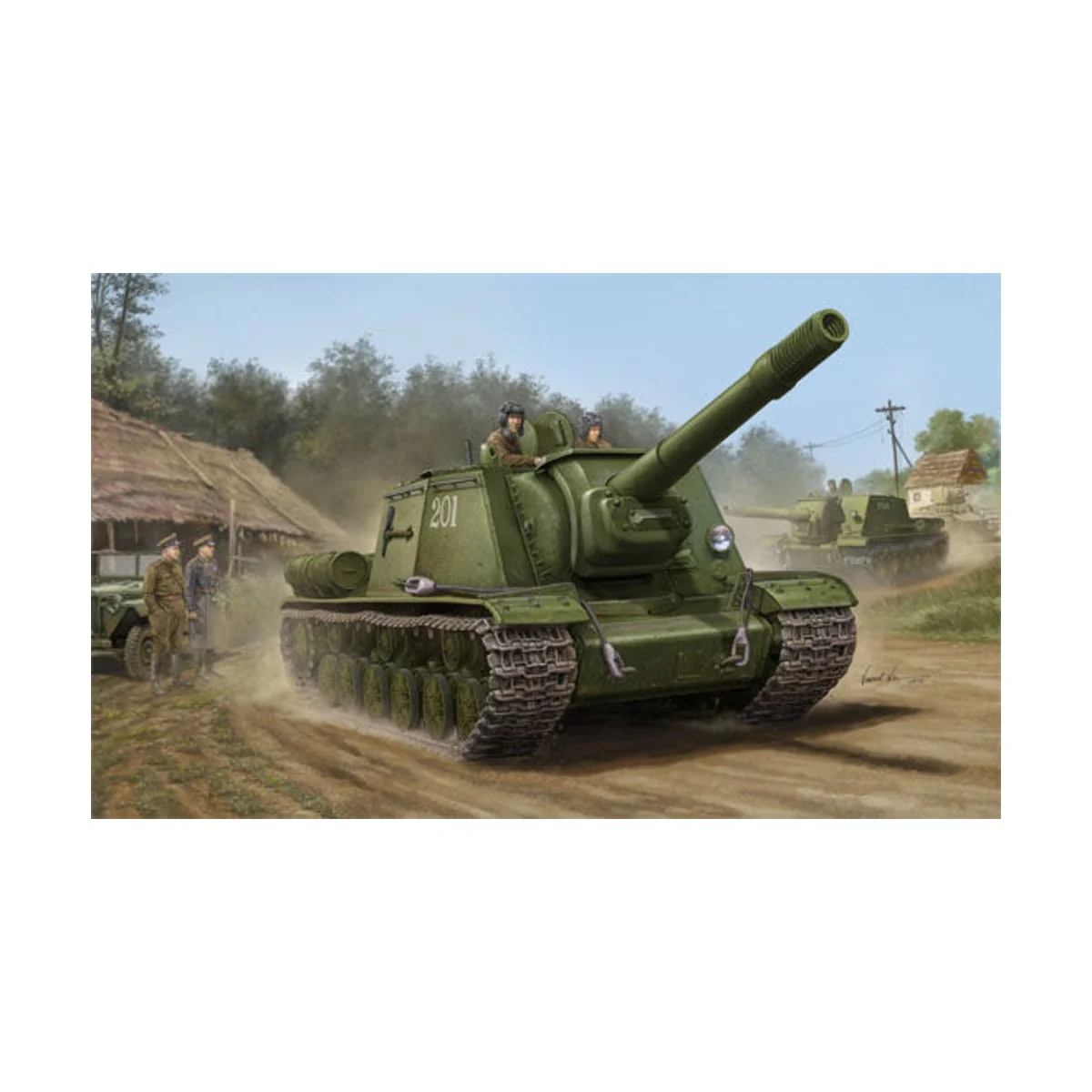 Trumpeter - Soviet SU-152 Tank - Late - 05568