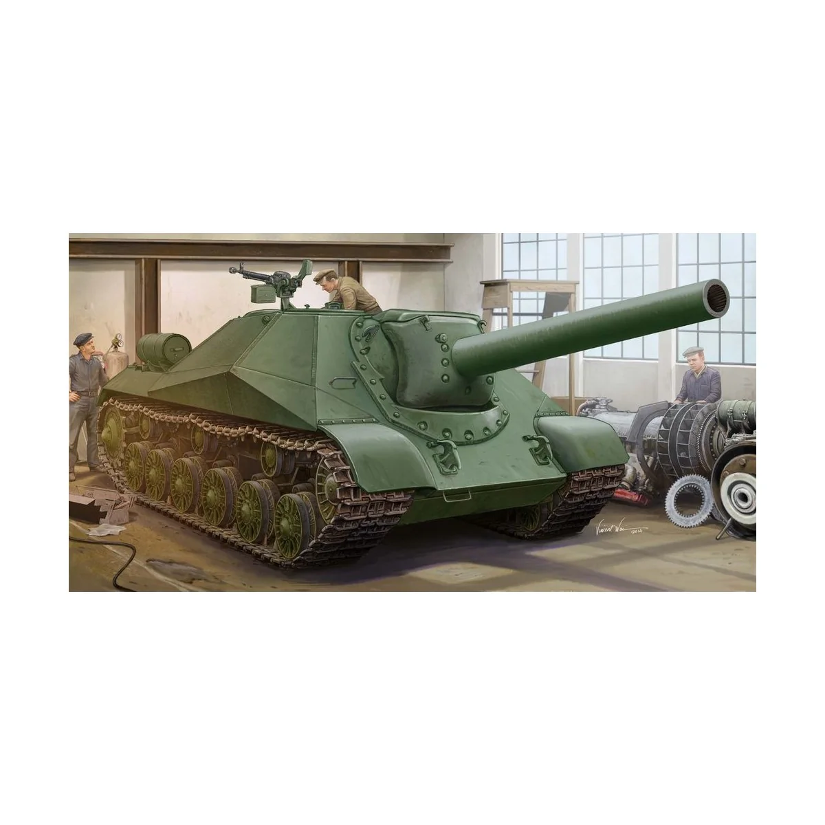 Soviet projekt 704 SPH, 1/35 - Trumpeter 05575