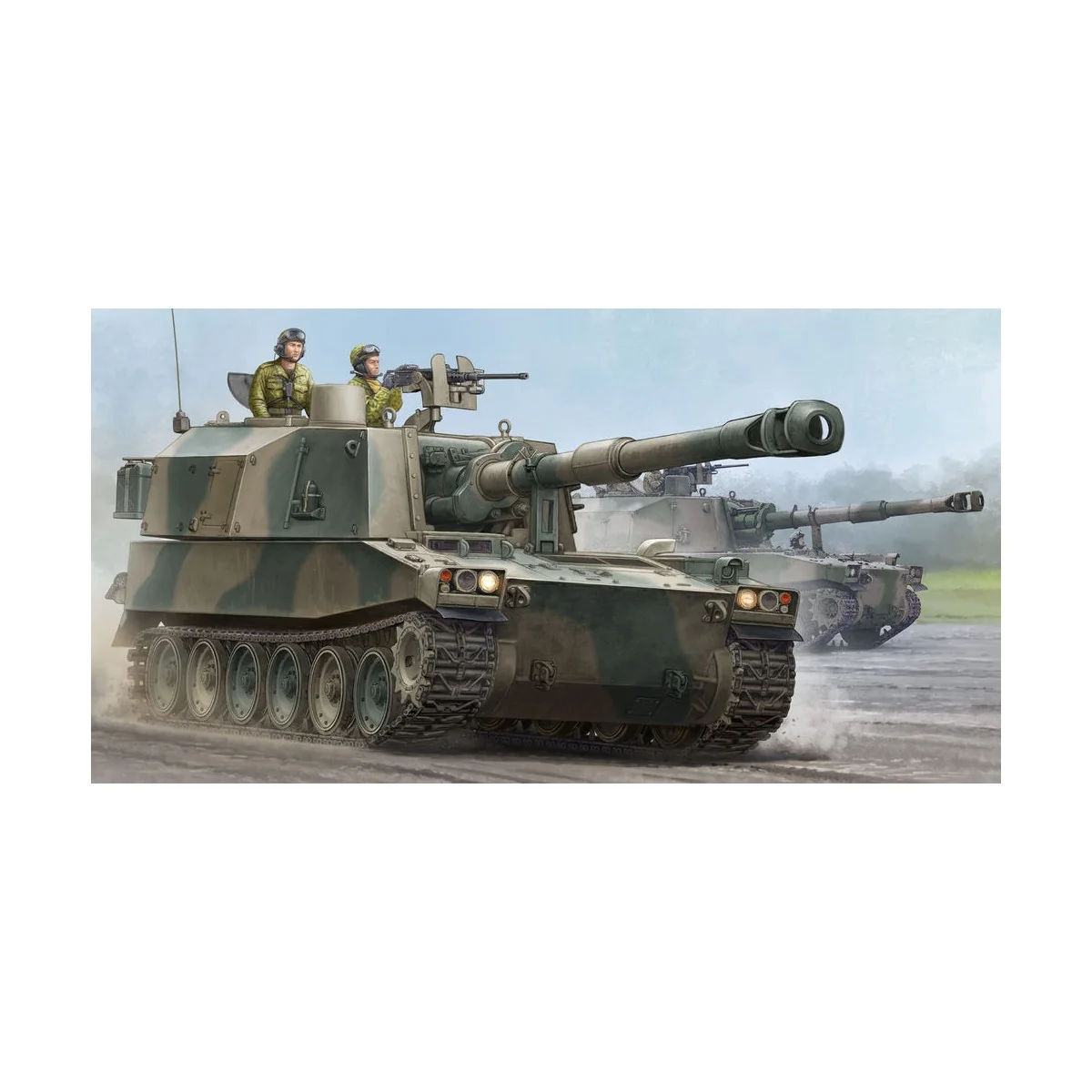 Trumpeter - JGSDF Type 75 155mm Self-PropelledHowitz - 05577