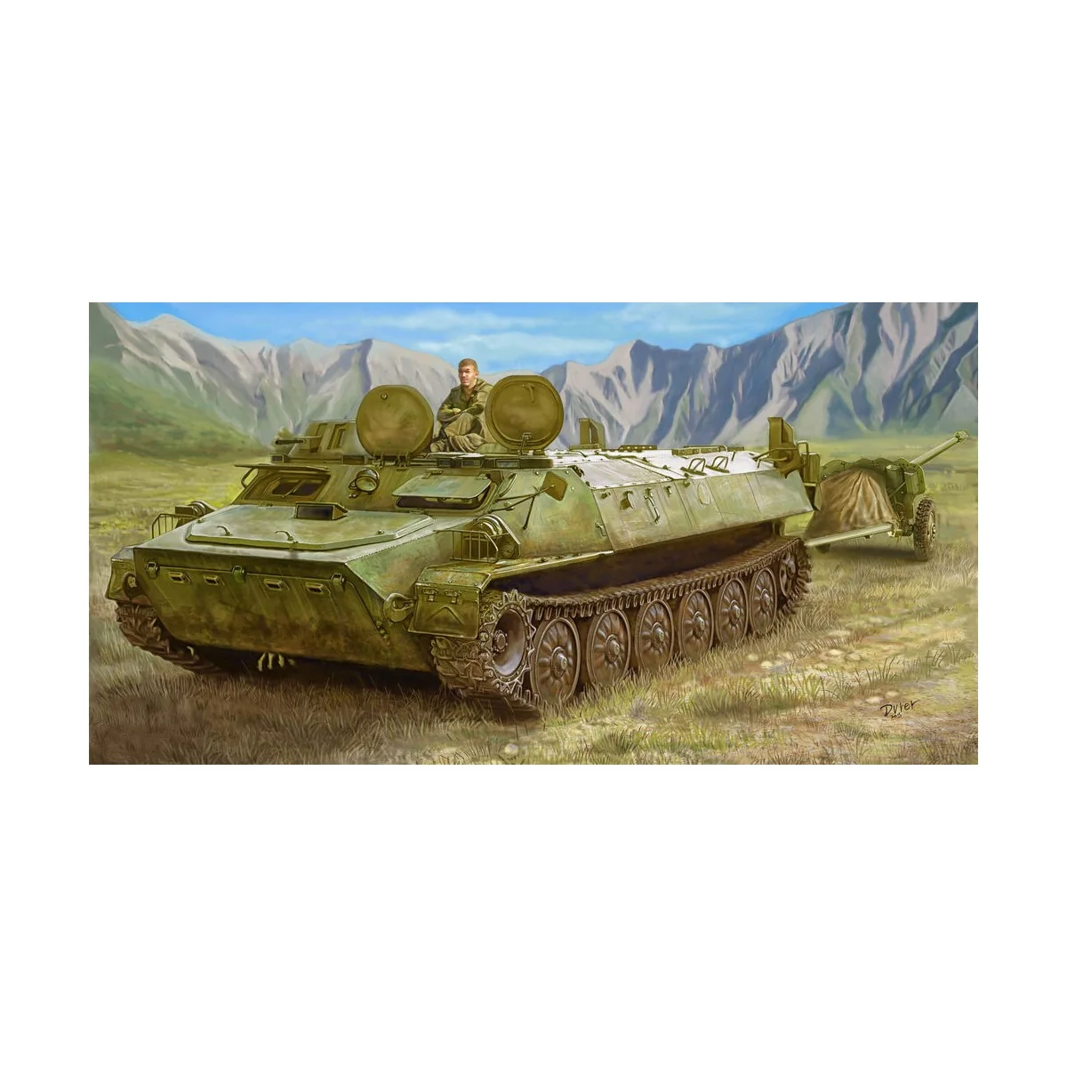 Soviet MT-LB, 1/35 - Trumpeter 05578 Soviet MT-LB, 1/35 - Trumpeter 05578