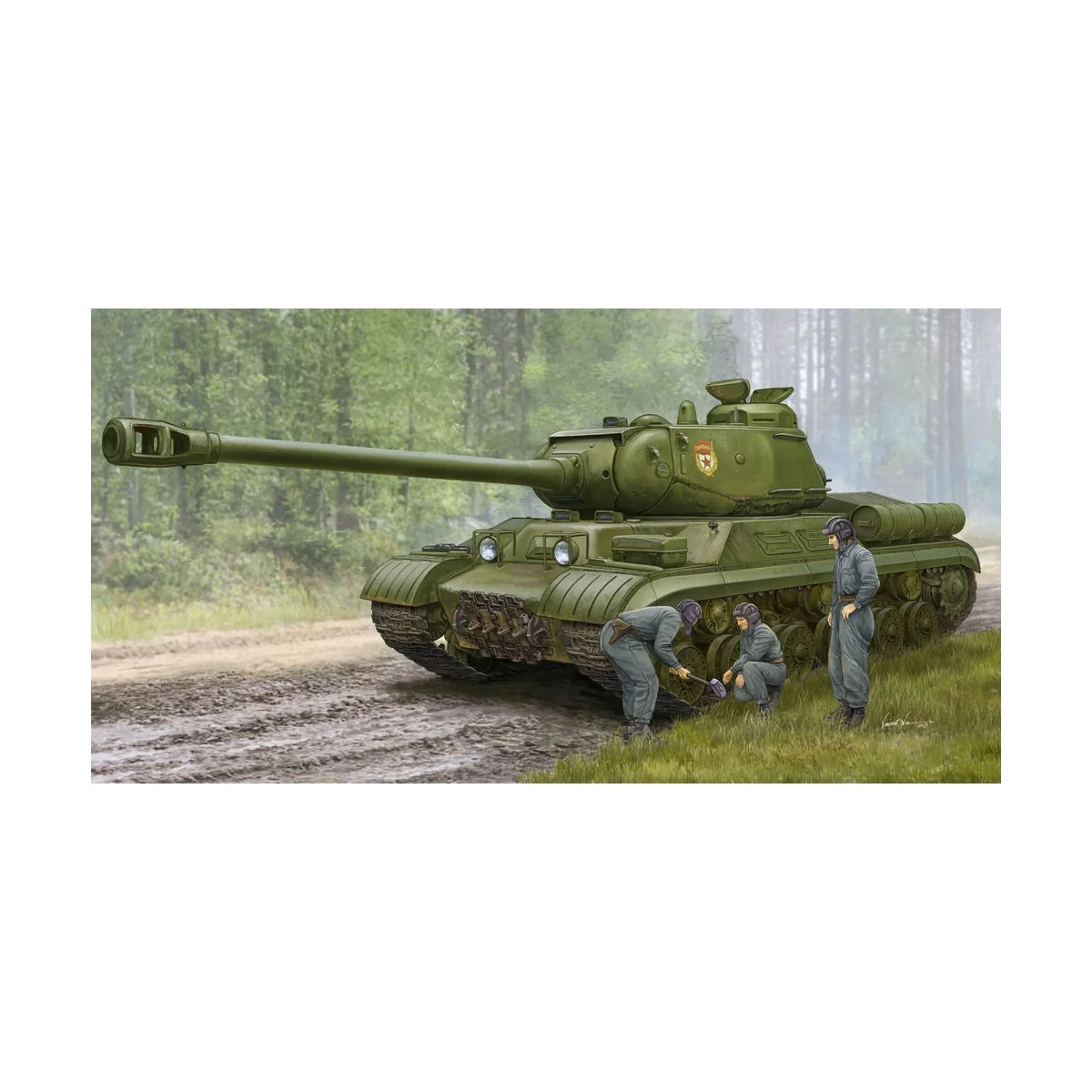 Soviet JS-2M Heavy Tank-Early, 1/35 - Trumpeter 05589