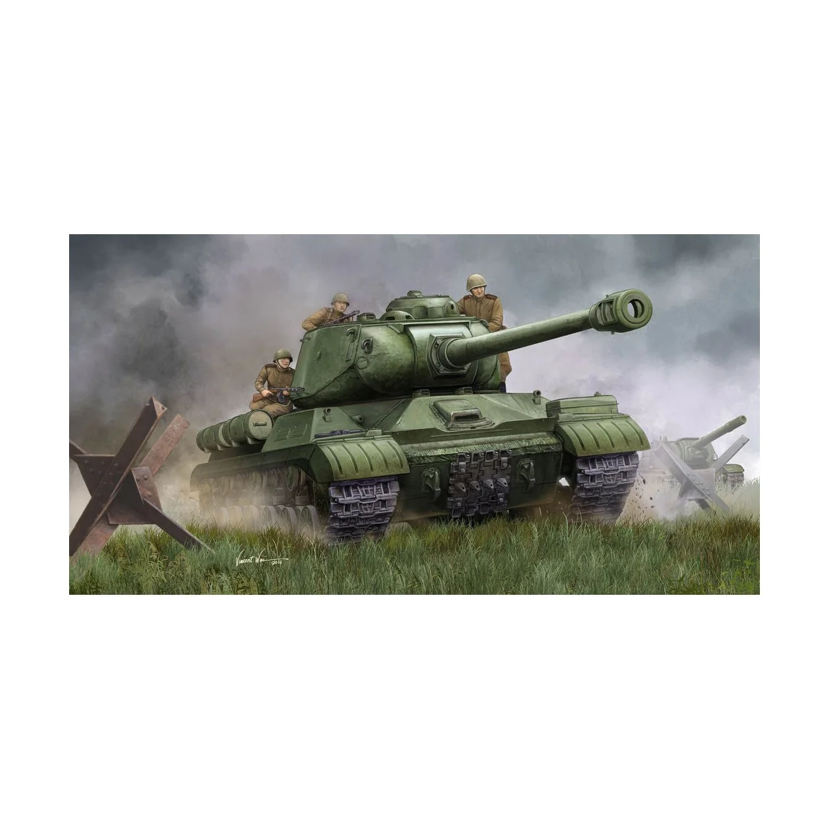 Soviet JS-2M Heavy Tank-Late, 1/35 - Trumpeter 05590 Soviet JS-2M Heavy Tank-Late, 1/35 - Trumpeter 05590