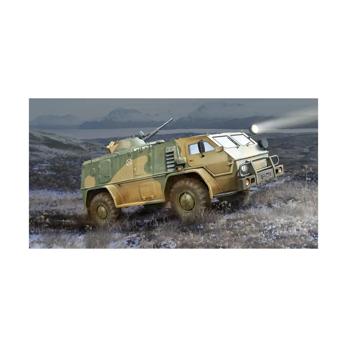 Trumpeter - Russian GAZ39371 High-Mobility Multipurp - 05594