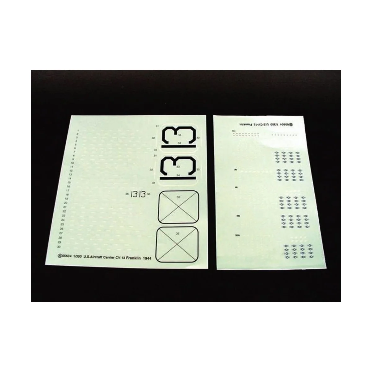 Flugzeugträger USS CV-13 Franklin - Trumpeter 05604