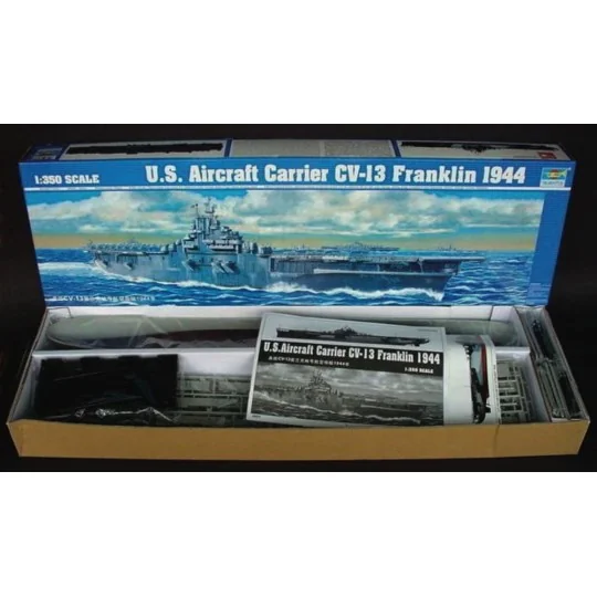 Flugzeugträger USS CV-13 Franklin, 1/350 - Trumpeter 05604