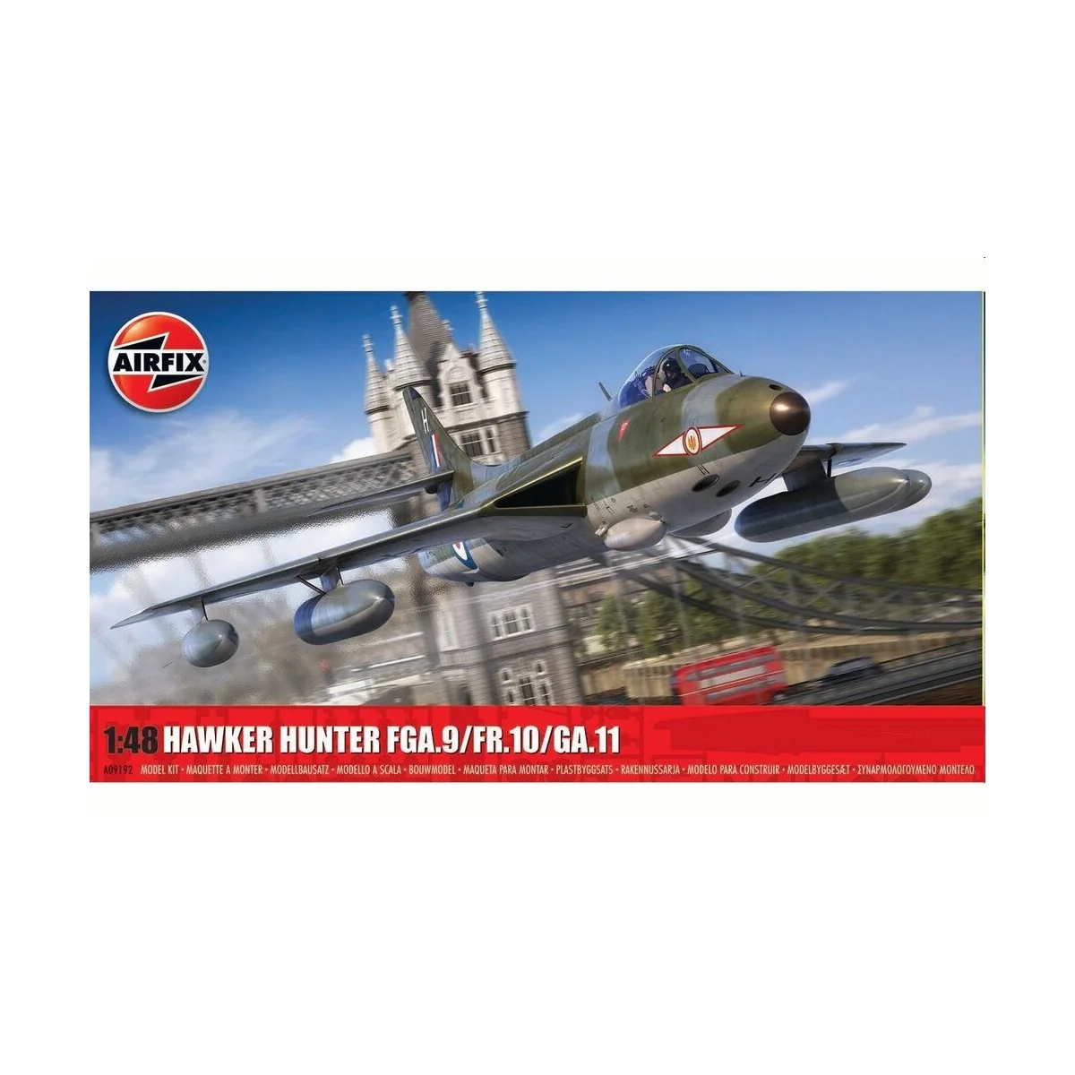 Hawker Hunter FGA.9/FR.10/GA.11 - Airfix A09192