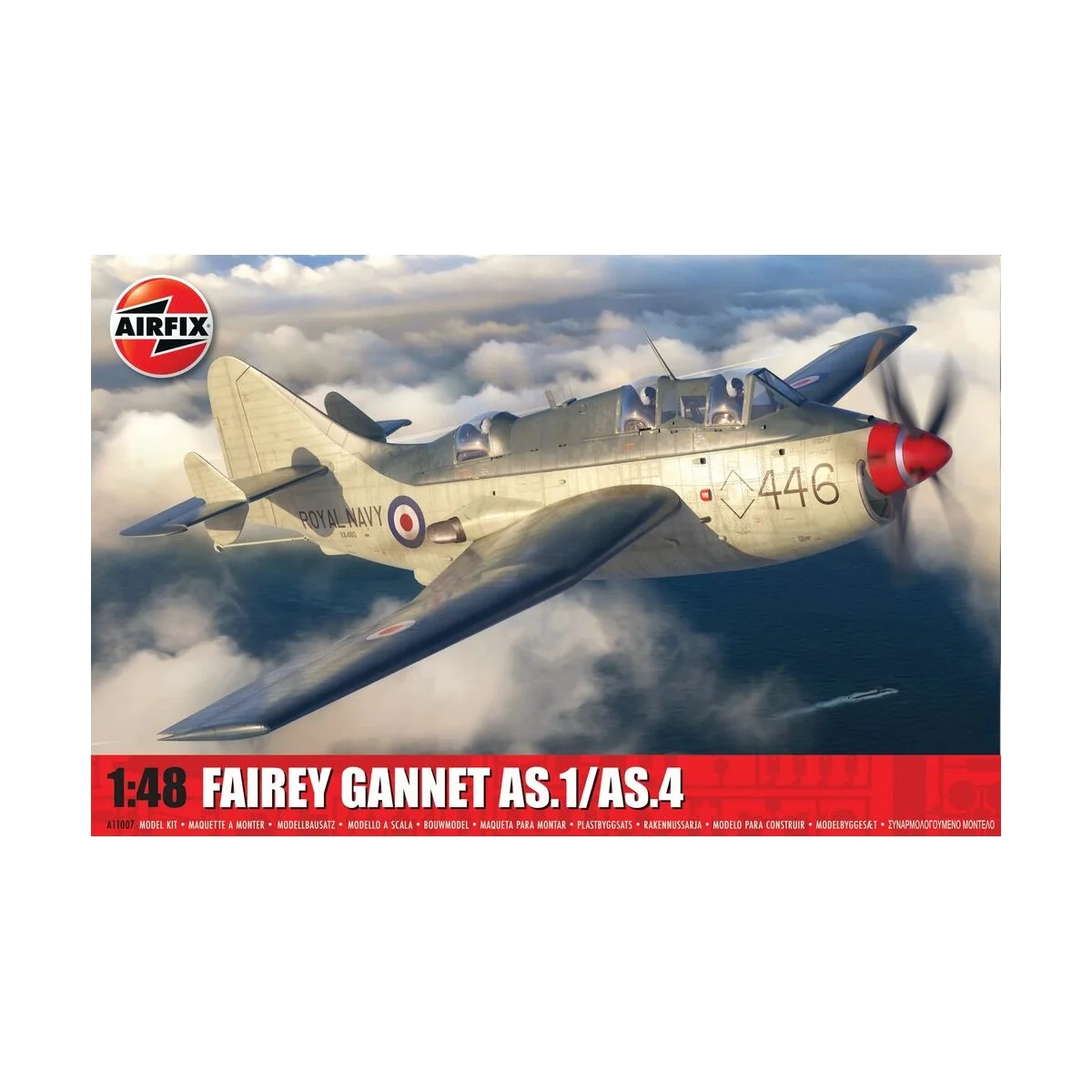Fairey Gannet AS.1/AS.4, 1/48 - Airfix A11007 Fairey Gannet AS.1/AS.4, 1/48 - Airfix A11007