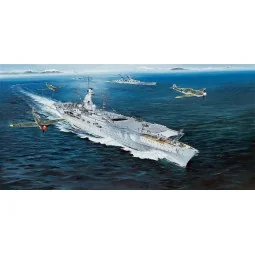 German Navy Aircraft Carrier DKM Peter Strasser, 1/350 - Trumpeter ...