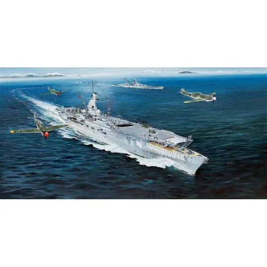 German Navy Aircraft Carrier DKM Peter Strasser - Trumpeter 05628