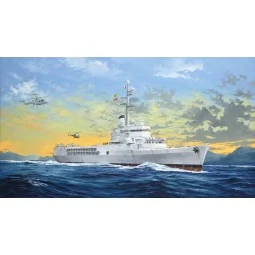 French Navy Helicopter Cruiser Jeanne d’Arc 2008, 1/350 - Trumpeter...