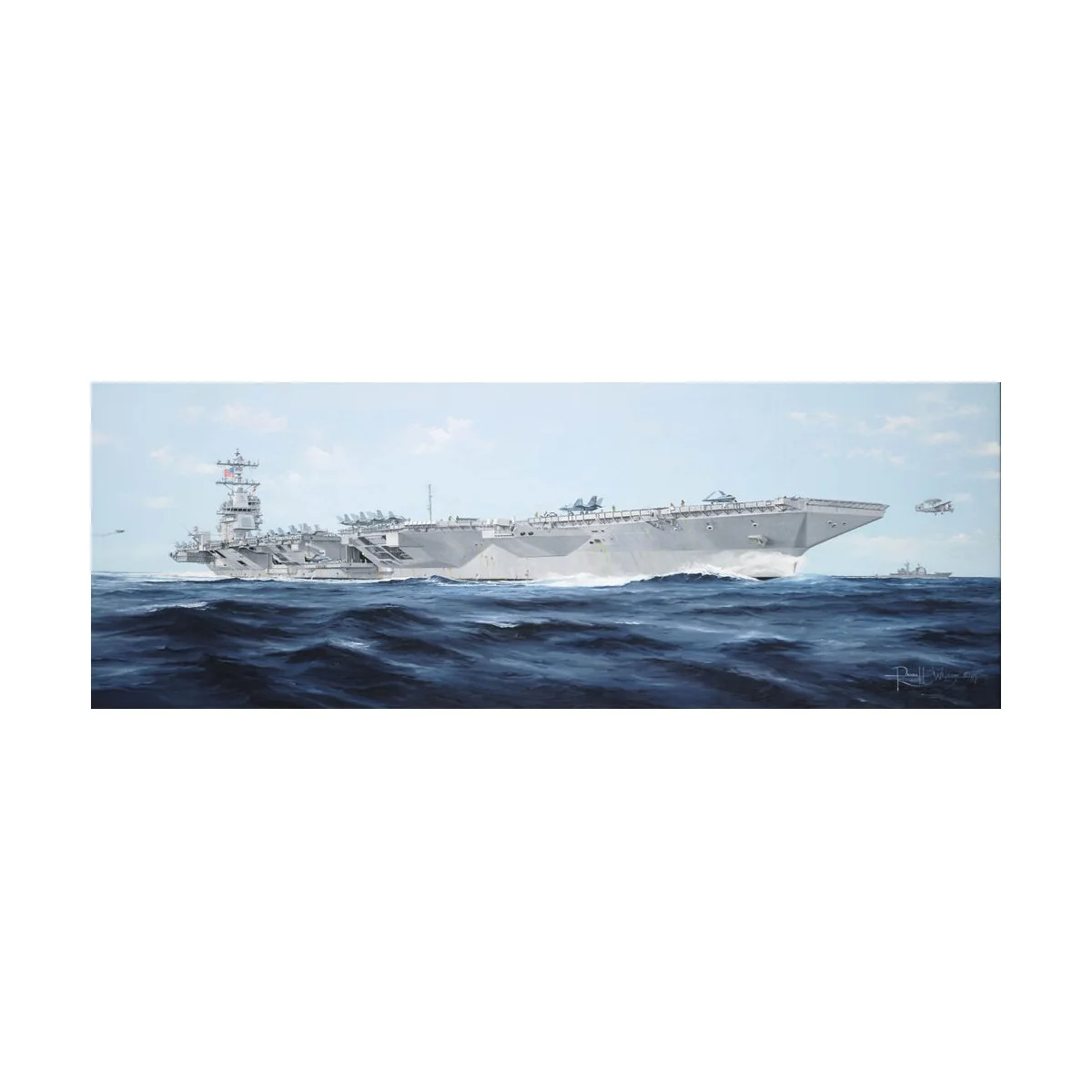 USS Gerald R.Ford CVN-78, 1/350 - Trumpeter 05638