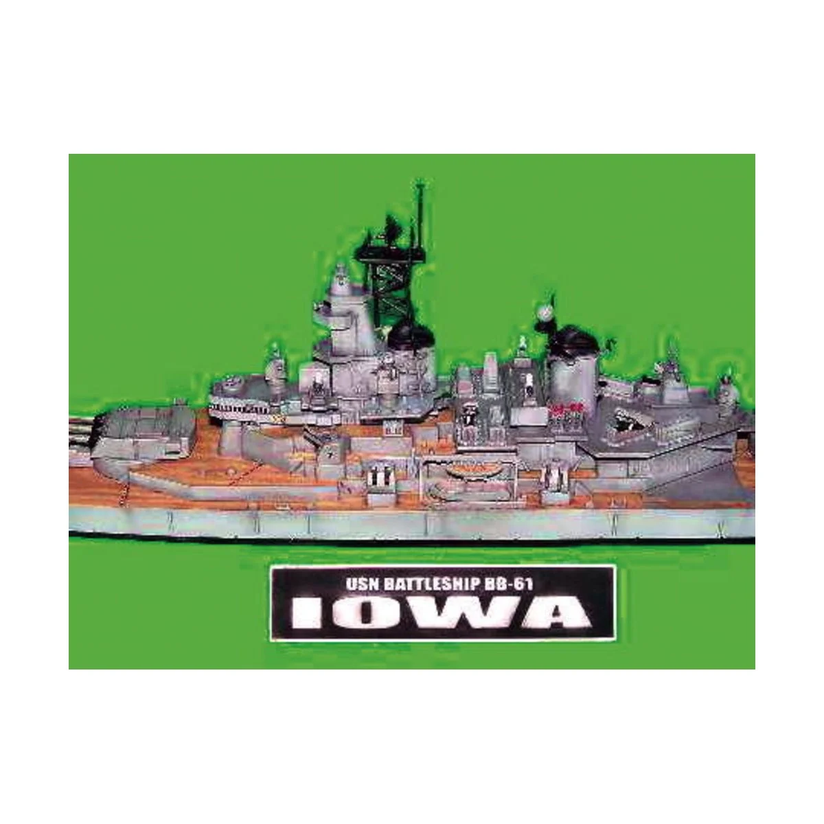 Schlachtschiff USS Iowa BB-61 1984 - Trumpeter 05701