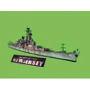 Schlachtschiff USS New Jersey BB-62 1983, 1/700 - Trumpeter 05702