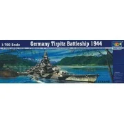 Schlachtschiff Tirpitz, 1/700 - Trumpeter 05712 Schlachtschiff Tirpitz, 1/700 - Trumpeter 05712