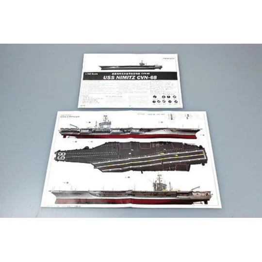 USS Nimitz CVN-68, 1/700 - Trumpeter 05714