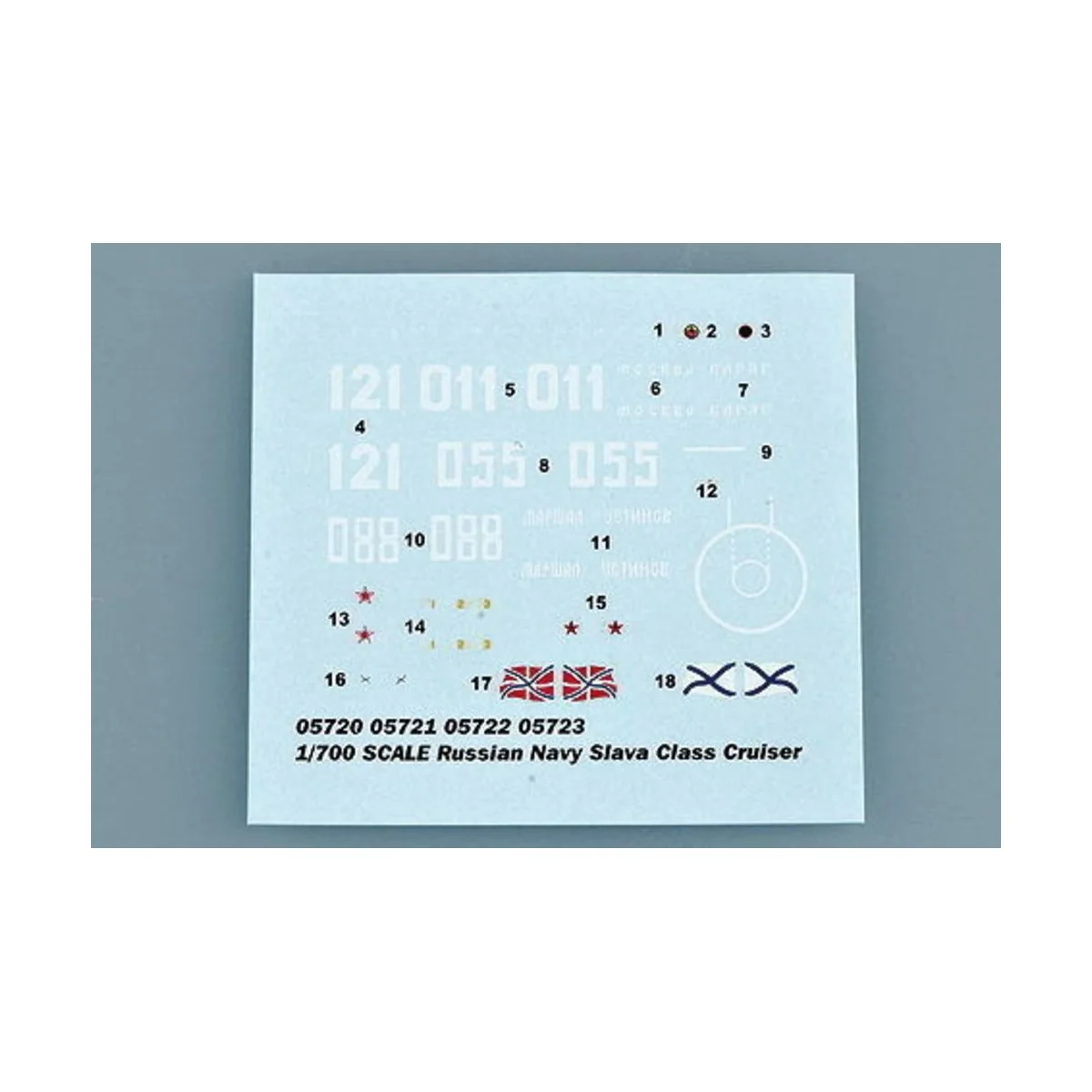 Russ. Kreuzer M. Ustinov Slava Klasse, 1/700 - Trumpeter 05722