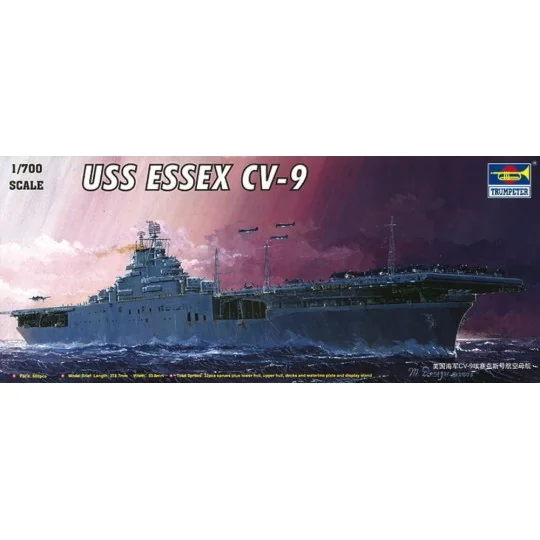 USS Essex CV-9, 1/700 - Trumpeter 05728
