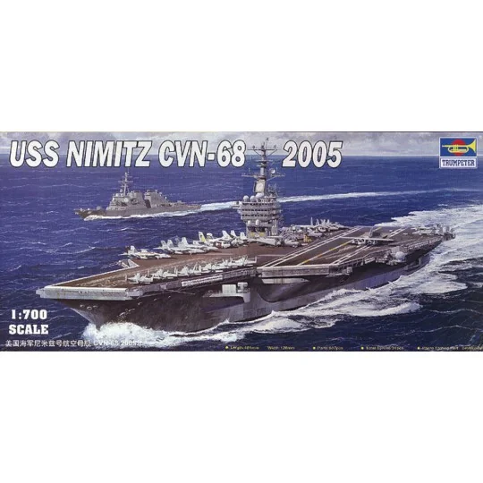 USS Nimitz CVN-68 2005 - Trumpeter 05739