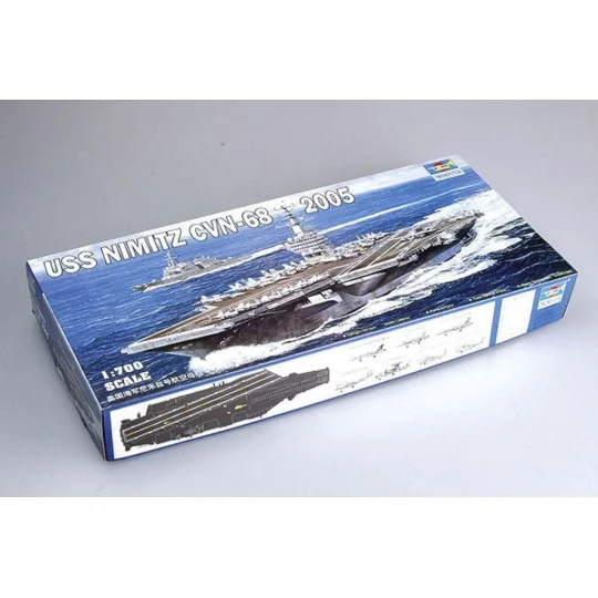 USS Nimitz CVN-68 2005, 1/700 - Trumpeter 05739 USS Nimitz CVN-68 2005, 1/700 - Trumpeter 05739