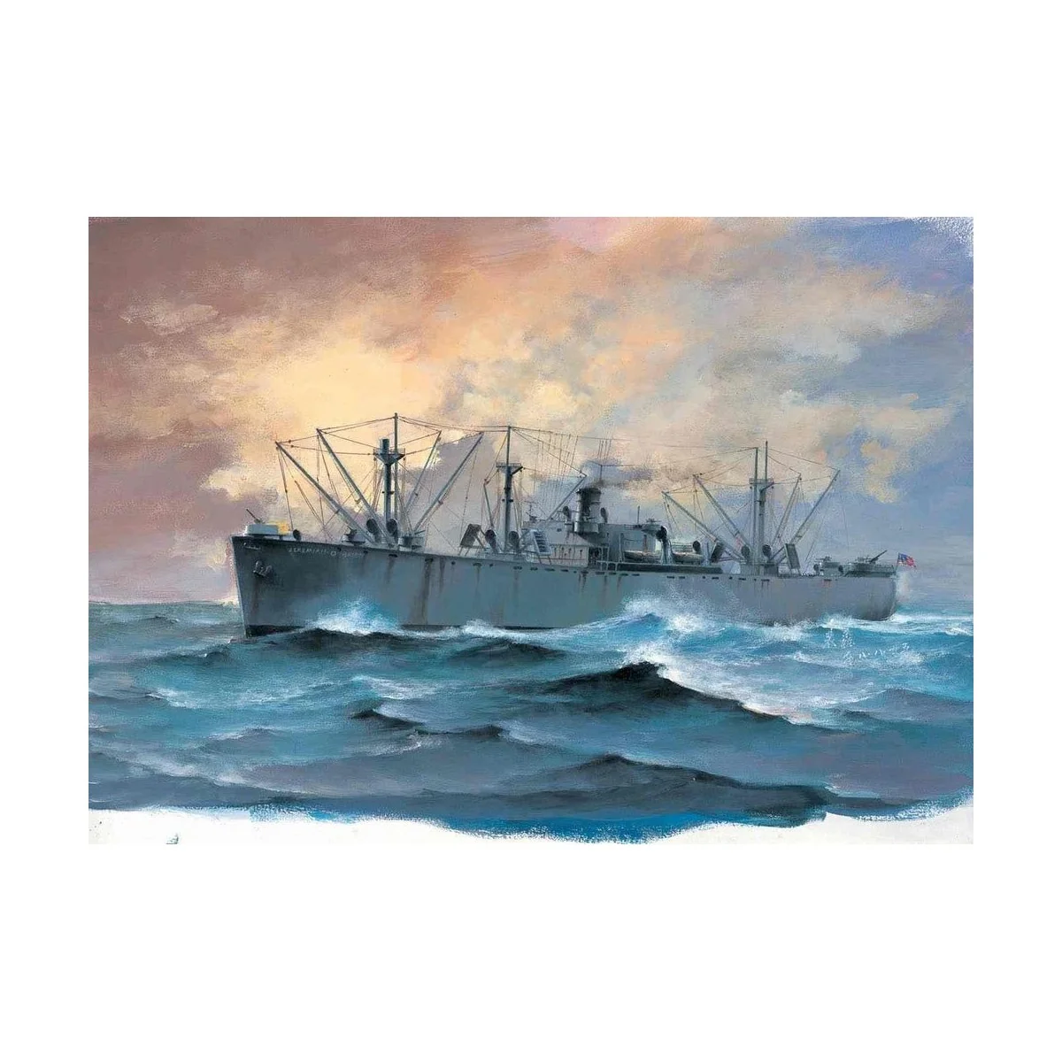 SS Jeremiah O'Brien Liberty Ship - Trumpeter 05755